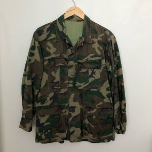 Vintage Army camouflage Jacket